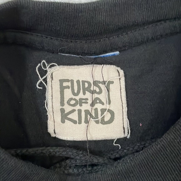 LF Furst of a Kind Repurposed Vintage Guam Lace Up Shirt - Picture 2 of 6